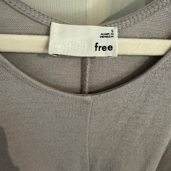 Aritzia Wilfred Free Chrissy Dress in Pewter Note Size Small - Picture 3 of 13